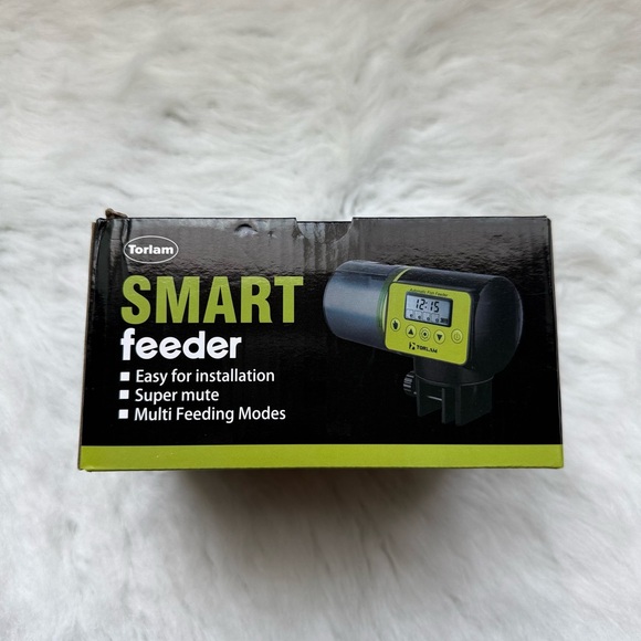 Torlam Other - Torlam Automatic Smart Fish Feeder - Black and Green